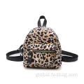 China Custom PU leather backpack school cute Cotton backpack Supplier